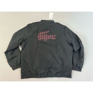 Lacoste Sport Full Zip Tennis JACKET 2XL Black Lightweight